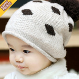 2015新款韩版儿童帽子男女宝宝毛线帽秋冬季手织帽婴儿防寒帽子潮