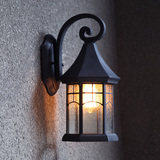 美式复古户外壁灯欧式花园别墅阳台灯防水庭院灯大门楼梯室外灯具