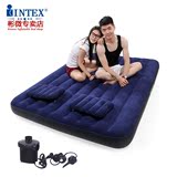 intex充气床垫双人家用充气床单人汽床垫加厚户外气垫床双人床垫
