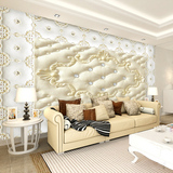定制背景墙壁画3D立体欧式软包客厅卧室沙发电视奢华大型墙纸壁画