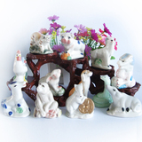 十二生肖工艺品 陶瓷摆件 猪狗牛羊蛇鼠兔鸡龙虎猴马 12生肖一套