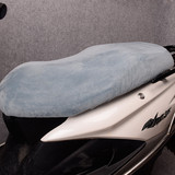 2015新款毛绒冬季摩托车座套 电动车电瓶车踏板车 通用座套包邮
