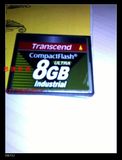 台湾TranScend创见CF卡8GB工业级宽温TS8GCF100I现货特价，全新