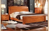 云南昆明橡木床实木床1.2米1.5米1.8米各种套房家具高低床婚床