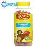 美国直邮 Lil Critters熊宝宝小熊糖Omega3 DHA儿童鱼油180粒