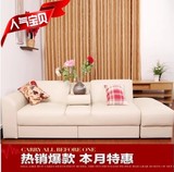 皮艺沙发床 多功能折叠沙发 韩式收纳抽屉沙发组合 外贸原单沙发