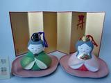 日本制桃土铃雛人形和风日式家居摆件办公桌摆件汽车摆件现货包邮