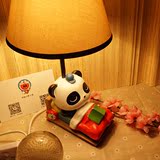 FGBG创意时尚熊猫小台灯卧室床头温馨卡通可爱暖光儿童台灯女个性