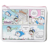 V日本新款可爱卡通动漫可爱化妆包手包式收纳包女随身旅行洗漱包