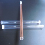 塑料透明管透明PVC管硬管线香香筒香管带盖带堵头特价供应3分管