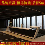 烤漆前台公司接待台高档服务台酒店迎宾台吧台可定做上海办公家具