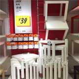 IKEA深圳宜家代购拉克边桌 儿童学习方桌子 茶几角几沙发边几特价