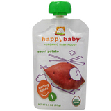 禧贝/happy baby有机蔬菜水果泥甜番薯泥进口婴儿辅食1段*99g*1袋