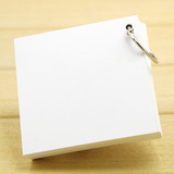 打孔2 空白卡纸 小学生幼儿园生字拼音指定空白卡 超厚正方形卡片