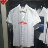 现货！GXG正品代购 夏季新款 白色男士休闲短袖衬衫 52223462 428