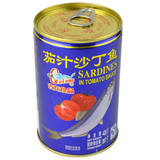 厦门特产 古龙茄汁沙丁鱼罐头425g/罐 即食水产海鲜古龙罐头食品
