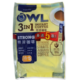 越南原装进口owl猫头鹰咖啡特浓速溶咖啡三合一条装800g