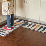 芦苇 环保吸尘门垫防滑垫地毯地板垫吸水长条厨房地垫脚垫可机洗s
