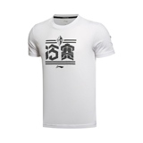 官网直发 2015新款李宁CBA球迷T恤 男装 常规收口短袖T恤AHSK739