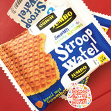 荷兰特产 Jumbo Stroop Wafel传统蜂蜜焦糖华夫饼干蜂蜜饼 预定
