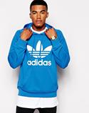 英国超快代购2014秋冬新款Adidas Originals男士三叶草Logo卫衣