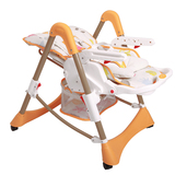 aing爱音多功能儿童餐椅 便携可折叠宝宝吃饭婴儿餐桌椅座椅C002S