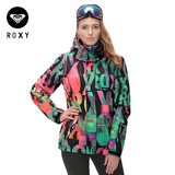 ROXY2015秋冬户外防风防水三合一单板滑雪服女冲锋衣外套 53-1286