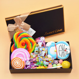 糖果礼盒装超大棒棒糖可爱手工波板糖 男女生儿童创意生日礼物