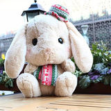 长耳朵垂耳兔子毛绒玩具公仔小白兔布娃娃儿童礼物女孩生日礼品