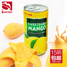 ...盒包邮!韩国进口饮料 乐天芒果汁饮料180ml韩国进口零食批发