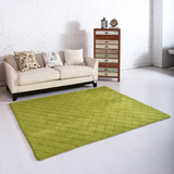 简约现代纯色地毯 卧室客厅茶几浴室卫生间厨房格子条纹瑜伽地垫