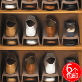 特价日式鞋架双层鞋子收纳架简约创意鞋架鞋柜鞋子置物架收纳神器