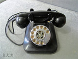 老式拨盘电话 70年代文革 古董老胶木电话机 非仿品收藏品