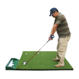 正品 韩国草高尔夫球打击垫 3D练习场挥杆练习器 辅助教学用品
