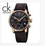 现货 最新款香港代购专柜正品CK男款手表玫瑰金 K2G276G3全国联保