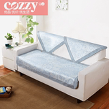 Cozzy蔻姿 夏季冰丝凉席沙发垫可清洗老式沙发巾套罩组合沙发坐垫