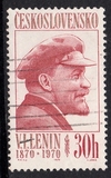 捷克斯洛伐克信销邮票 1970年 列宁诞辰100周年 2-1
