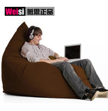 休闲懒人沙发榻榻米双人折叠小沙发可爱地板午休床创意豆袋电脑椅
