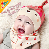 胎帽新生儿婴儿帽子春夏季0-3-6-12个月男女宝宝帽子韩版纯棉套头