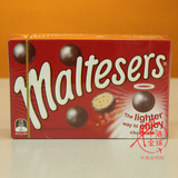 澳洲进口maltesers麦提莎 麦丽素巧克力牛奶味90g盒装港版零食