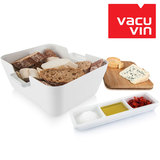 荷兰Vacu Vin 蛋糕盘烤肉盘面包盘 点心蘸料碟竹砧板 食品收纳箱
