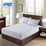 安睡宝立体防水绗缝床护垫 席梦思床垫保护水洗防滑床护垫床褥垫