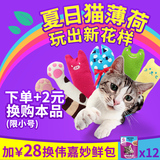 日本kojima逗猫玩具拇指玩具 逗猫棒猫磨牙磨爪猫薄荷玩具 猫枕头