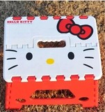 日韩台官网同步发售.Hello Kitty 猫脸折叠凳子/便携椅子
