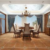 地中海圆角仿古砖 欧式客厅美式地板砖田园地砖复古瓷砖500地砖