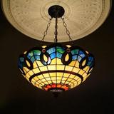欧式复古餐厅灯具 客厅创意个性led吸顶灯温馨浪漫卧室灯阳台过道