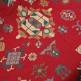 纯棉针织毯子加厚 双面盖毯绒毛毯沙发巾地毯藏族风情线毯 民族风