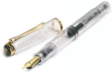 日本代购德国百利金PelikanM200透明示范特别版铱金钢笔墨水笔
