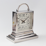 室佳家居 家居装饰钟便携式方形座钟 闹钟样板房摆件设计