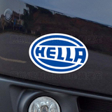 海拉hella 汽车大灯改装品牌贴纸 大灯透镜改装汽车车贴纸 2935